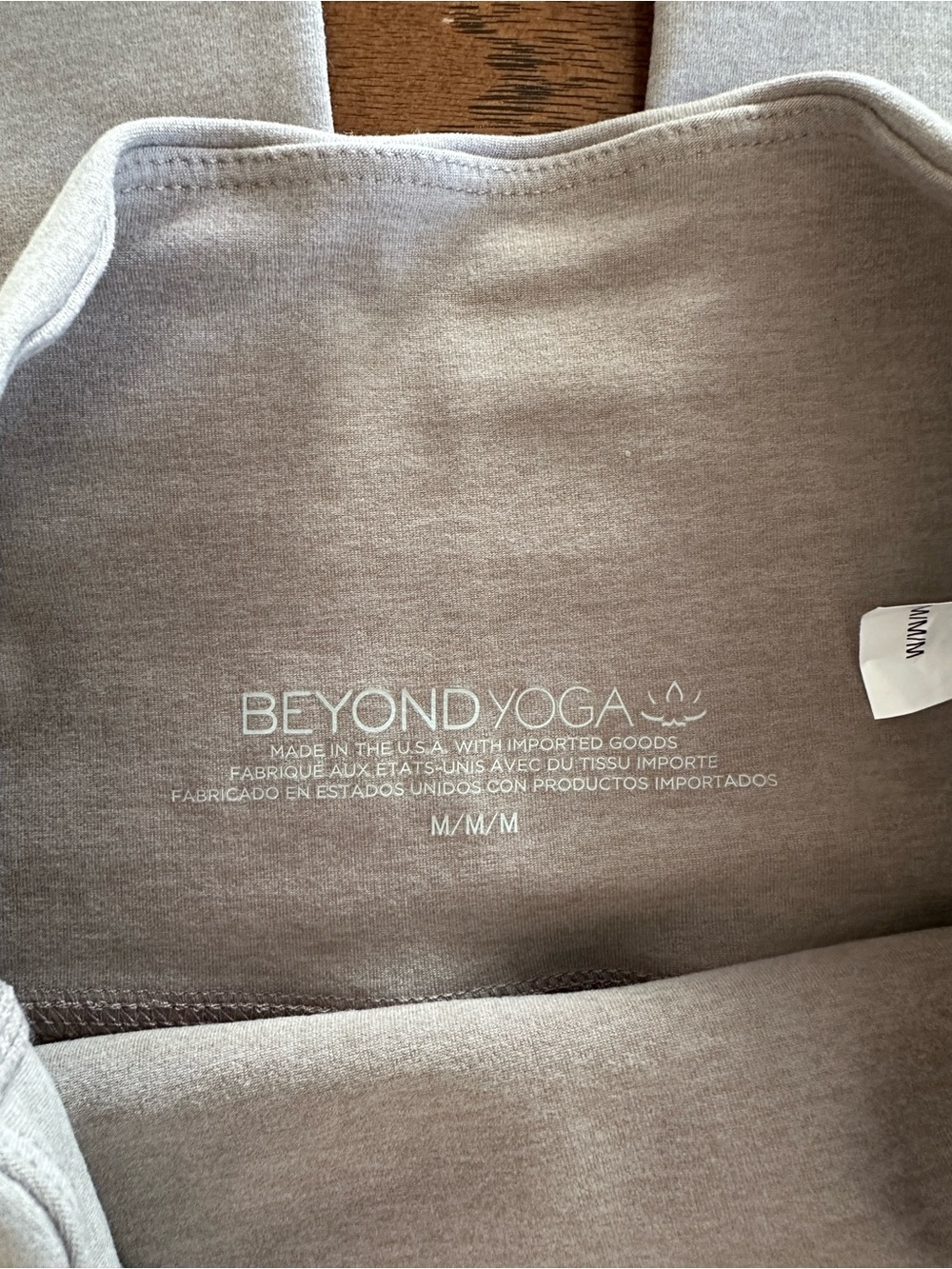 Beyond Yoga Spacedye™ Retro Cropped Pant, medium, birch heather - Picture 9 of 12